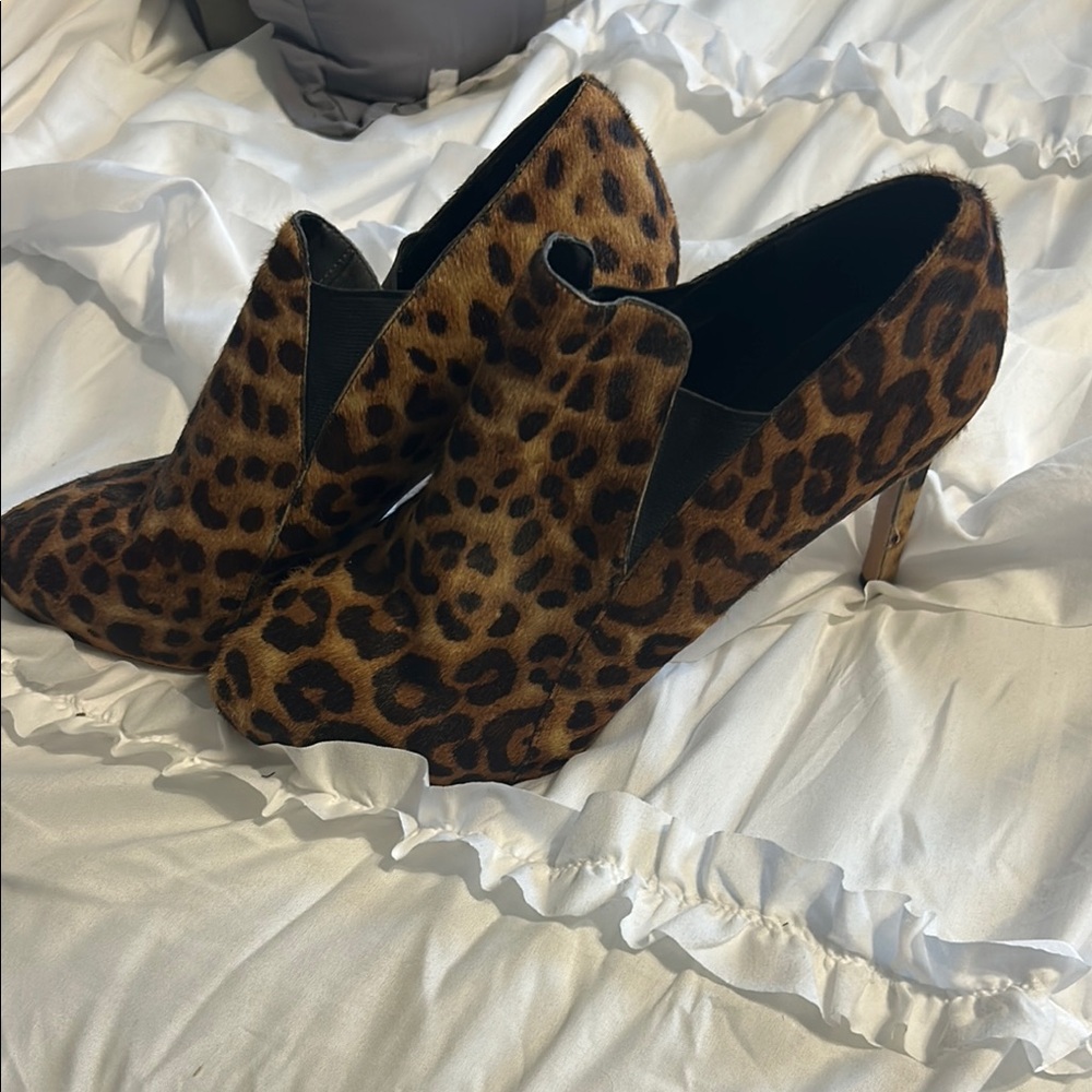 Leopard Print Women's Heels